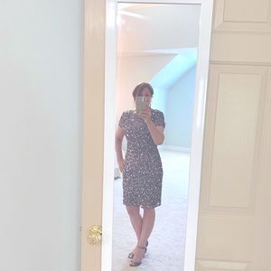 Size 4 silver sequins dress